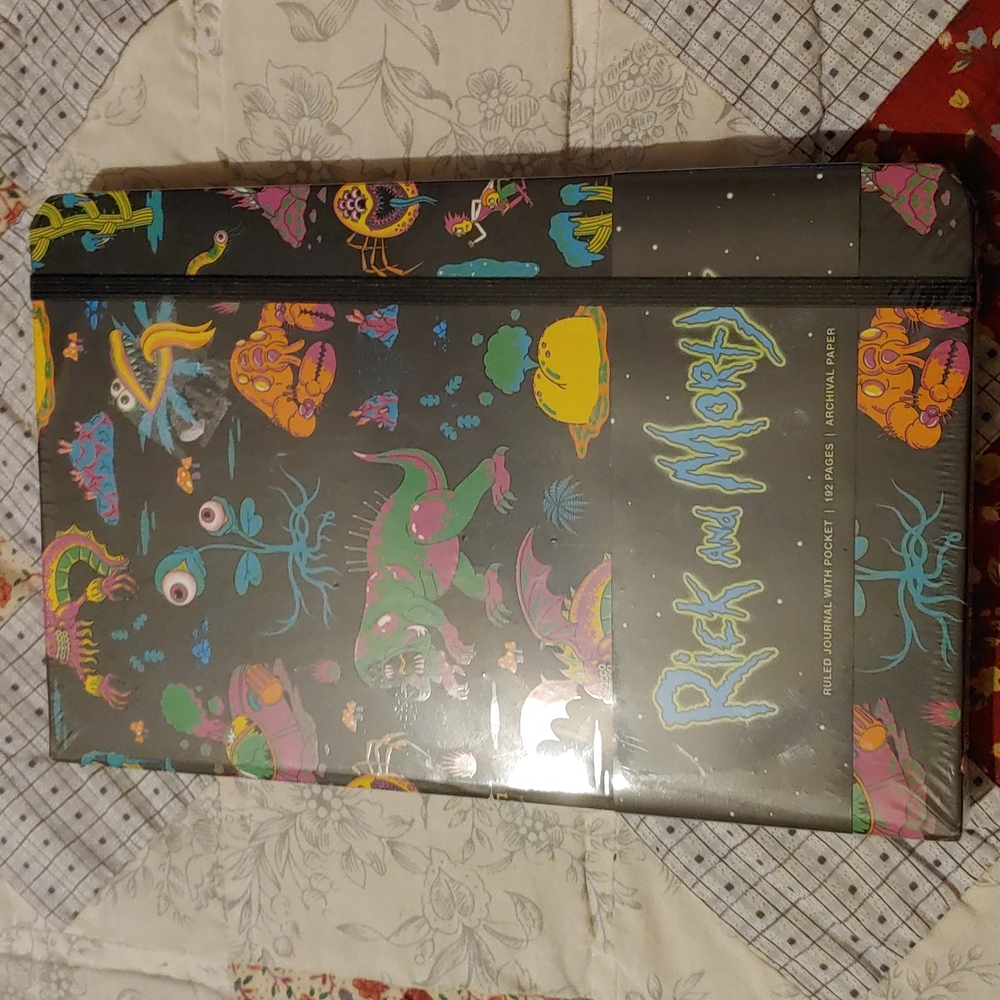 Rick and Morty Hardcover Journal